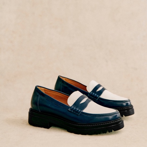 Sezane ALBANE loafers in a size 9 brand new never worn because they too big. - Picture 2 of 6